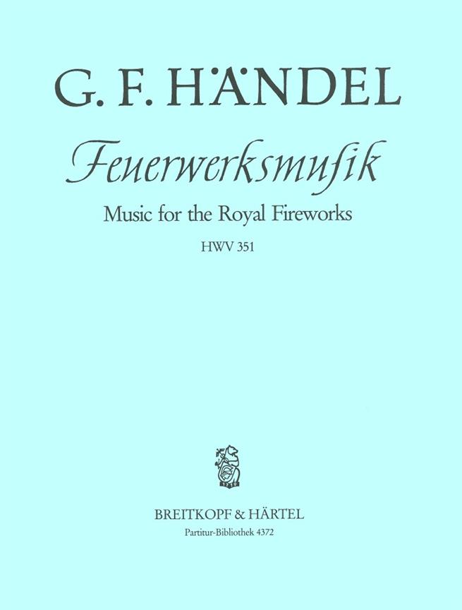 Feuerwerksmusik D-dur HWV 351